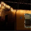 20m 200 LED 구리 와이어 태양열 문자열 요정 조명 크리스마스 정원 장식용 프리미엄 품질 태양 전지판 램라 4735269