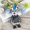Space Rabbit Fashion New South Korea Handväskor Bil Keychain Star Rabbit Package Pendant