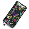 Кошелек New Lady's Dlonge Dolding Long Long Dolon Multi-Sard Embossed Flower Wallet305d