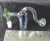 Diamond Shape Glass Filter Burning Pot Wholesale Glass Hookah Glass Water Pipe Fittings