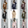 9 цветов женщины модальные пальто плюшевые с капюшоном верхняя одежда 2018 осень зима теплая искусственного меха пальто леди материнства плюс размер одежды C5122