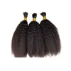 Vrac Crépus Cheveux Raides En Vrac Malaisien Péruvien Cambodgien Cheveux Humains En Vrac Pour Tressage 3 Bundles Cheveux En Vrac Couleur Naturelle FDSHINE