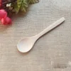 13cm Mały Drewniany łyżka Lody łyżki Mini Desery Kawowe łyżki do Wesele Party Baby Miód Spoon DHL Shipping