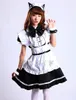 Klasyczna francuska pokojówka Cosplay Costume Cute Lolita Girl Dress Theme Party Role Play Stroje Halloween Cosplay Costume Fancy Dress