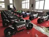 Dodge volwassen elektrische motorfiets krachtige vierwielige motorfiets 60v 1500w loodzuurbatterijen enkele stoel met 80 km/u
