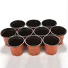 10pcs / pack 90 x 80 x 60mm Nieuwe Plastic Bloempotten Kleine Potten Nursery Pots Hoogte