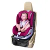 2 Pcs Protetor de Assento de Carro Preto À Prova D 'Água Universal Dobrável Tampa de Assento Do Carro Protetor com Mais Espessante Preenchimento para Criança Bebê Carros assentos