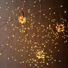 DIY Opvouwbare Boeket Vorm LED String Lights Firework Batterij Operated Decoratieve Fee Kerstverlichting voor Garland Patio Huwelijksfeesten