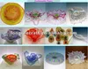 Decorative Home Office Blown Glass Wall Lamps Flower Wall Plates Art Light Murano Style for Hotel Lobby Bar Party Living Room