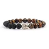 Chakra Meditazione Bracciale Donne Buddha Gioielli Pietra Naturale Perline Yoga Buddista Guarigione Mens