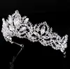 Piękne Wysokiej Jakości Kryształy Wedding Bridal Rhinestone Pearl Zroszony Akcesoria Do Włosów Pałąk Opaska Korona Tiara Wstążka Headpiece Biżuteria