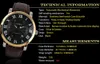 2021 Best Mens Automatic Watch leather Mechanical Watches Men Military Mechanical Watch