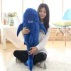 Animale gigante squalo balena peluche grandi animali marini farciti squalo che abbraccia cuscino balena giocattoli per bambini regalo 100 cm 120 cm 150 cm DY50444