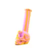 8.6 "3D 두개골 실리콘 흡연 파이프 왁스 오일 허브 담배 유리 그릇 도매 도매 신제품