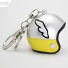 Fashion Motorcycle Helmets Key chain New Cute Safety Helmet Car kry ring men Keychain gift Jewelry key holder