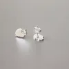 Everfast 10Pairs/Lot Cute Little Little Lamb Stainless Steel Earrings Studs Earring 미니멀 한 Fawn Fashion Ear Jewelry For Women Girls 어린이 T105