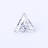 0.1Ct ~ 3.0Ct (3.0MM ~ 9.0MM) Trillion Cut Forme triangulaire droite avec certificat D / F Couleur VVS Clarity Perfect 3EX Cut Moissanite