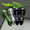 Nuovo tubo di vetro colorato di cartone animato, bong di vetro per tubi di acqua, bong, accessori, ciotole, consegna casuale di colori