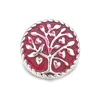 New w460 Tree 3D 18mm 20mm Metal Snap Button For Bracelet Necklace Interchangeable Jewelry Women Accessorie Findings5325250