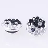 925 Silver Plating Fimo Clay مع Micro Pave Cz Pave Crystal Jewelpops for DIY Charm Kameleon Jewelry Making14936179485664