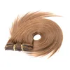 Produit populaire Droit Brésilien Remy Human Cheveux Coloré Coup de poils humains en extensions 140 grammes 12 à 26 pouces