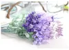 10 Heads Artificial Lavender Bouquets 3 Colors Foam Flower For Wedding Decoration Home Decoration Weddingzone Provided MW026111483275