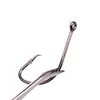 200pcslot 150 7381 Sport Circle Crochet High Carbon Steel Barbed Fishing Crows Fishhooks Pesca Tackle Accessoires KU88853401