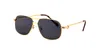 Marque Star Style mode hommes lunettes de soleil femmes monture sans monture métal jambes en bois lunettes de soleil Vintage lunettes d'extérieur Oculos de sol8522778