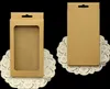 Kraft Brown Black White Retail Pakket Box Boxes Pack met Invoeging voor Telefoon Case Cover iPhone X 5 6 7 8 Plus Samsung Galaxy S6 S7 Edge S8 S9
