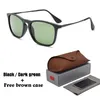 Hochwertige Herren- und Damen-Sonnenbrille, Markendesigner-Sonnenbrille, Promi-Brille, UV400-Gläser, mit Lederetui und Box3262962