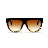 Женщина плоская вершина негабаритные солнцезащитные очки кошачьи глазные солнцезащитные очки дизайнер бренда de sol K9250