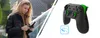 Gamesir G3S اللاسلكية بلوتوث تحكم الهاتف تحكم ل ios فون الروبوت الهاتف التلفزيون أندرويد مربع اللوحي والعتاد VR (الأخضر)