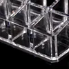 Clear Acrylic 12 Container Showing Shelf Nail Polish Cosmetic Lipstick Pen Storage Display Stand Rack FAST SHIPPING F1233