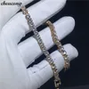 Vecalon Simple Fashion Bracete Розовое золото заполнено кристалл Zircon CZ вечеринка свадебные браслеты для женщин рука евреи