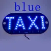 1 pcslot Taxi Led voiture pare-brise cabine indicateur lampe signe bleu LED pare-brise Taxi lumière lampe 12 V BA6691537