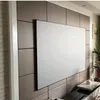 Écran de projection à cadre fixe 16: 9 4K Ultra Thin Bezel avec HD blanc tissé acoustiquement Transparent