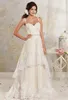 Sarahbridal Sexy Duas Peças boho Vestidos de Casamento Lace A Linha de Vestidos de Noiva Com Hi-Lo Curto Destacável Saia País Boêmio vestido de Casamento