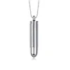 Collier de balle Pendentif pour hommes 316l Bijoux en acier inoxydable Soldat Friend Gift2827812