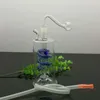 Glazen rookpijpen Vervaardiging Handgeblazen bongs Kleurrijke Dragon Glass Water Smoke Bottle