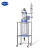 Suministro directo de fábrica ZOIBKD Goldleaf Scientific 220V S-100L Reactor de vidrio con camisa para extracción, reacción de destilación y más