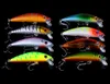 56PCS/LOT mixed minnow crankbait fishing lure kits bass baits set topwater pesca hooks outdoor sports wobblers