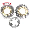 ARASHI For YAMAHA YZF R6 2003 Front Rear Brake Rotors Disk Disc Motorcycle Accessories YZF-R6 03 CNC Aluminum