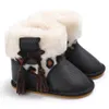 Newborn Infant Toddler Baby Girls Boots Boys Kids Winter Thick Snow Boots Fur Shoes 0-18M