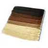 Tape In Hair Extensions Skin Weft Tape Remy Hair Extensions 20pieces 50g 10 Colors Optional Blue Double-sided Tape Wholesale Cheap