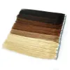 Tape In Human Hair Extensions 100% Remy Unprocessed Can Be Bleached And Dyed Double Drown Thick Bottom 27 Colors Optional 40pcs 100g/Pack