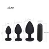 Wibrator analny 4 szt. USB wibrujący kula Kobiety Gspot Massager Anal Wtyczka silikonowa wtyczka tyłkowa wtyczka seksu dla mężczyzn geja D18111509680846