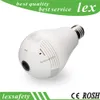 1080p 2.0mp Mini Bulb Light Home Security WIFI Camera HD 360 Stopni Panoramiczny Kamera bezprzewodowa FISHEYE IP