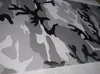 Arktisches weiß-graues schwarzes Tarn-Vinyl für Autoverpackung, Abdeckfolie im Tarnstil mit Luftablass/blasenfrei, Größe 5 x (32 Fuß/67 Fuß/98 Fuß)