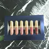 BEAUTÉ VITRÉE 6 pièces/ensemble liquide rouge à lèvres brillant à lèvres maquillage professionnel mat rouge à lèvres Kit de lèvres longue durée cosmétiques Maquiagem