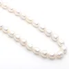 Fashion Charm Jewelry Natural Fresh Water 8-10mm Oval Pearl 42st Loose Pearl String